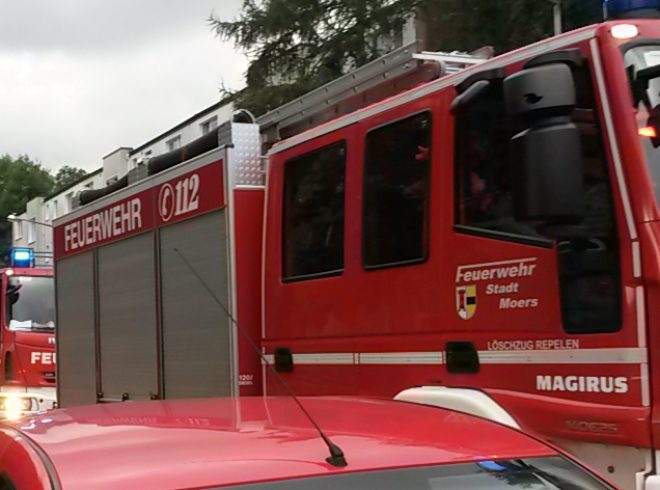 Einsatz Feuerwehr Moers