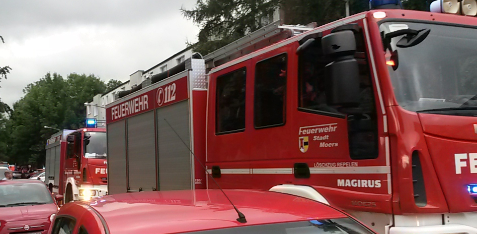 Einsatz Feuerwehr Moers