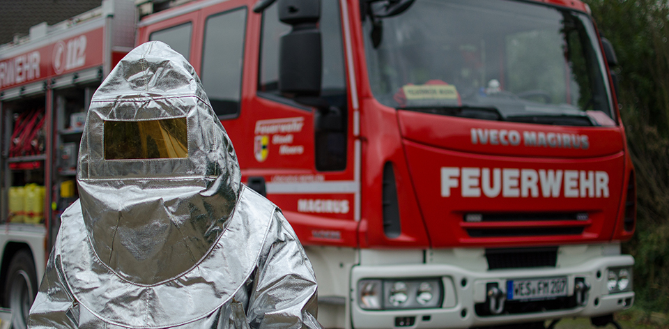 Hitzeschutzkleidung Feuerwehr Moers